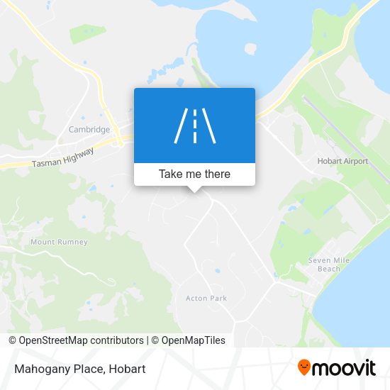 Mahogany Place map