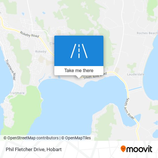 Mapa Phil Fletcher Drive