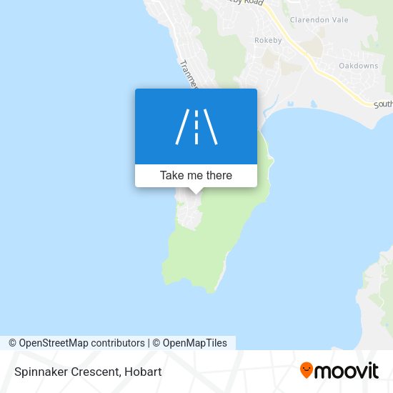Spinnaker Crescent map