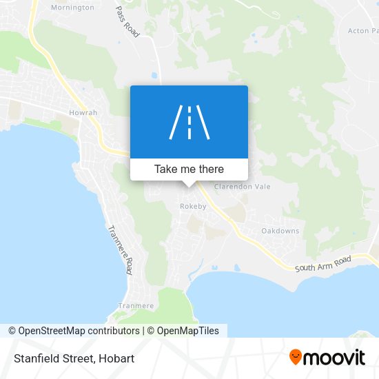 Stanfield Street map