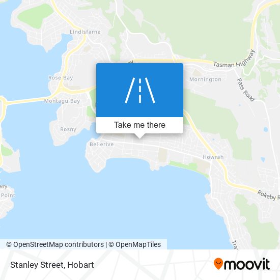 Stanley Street map