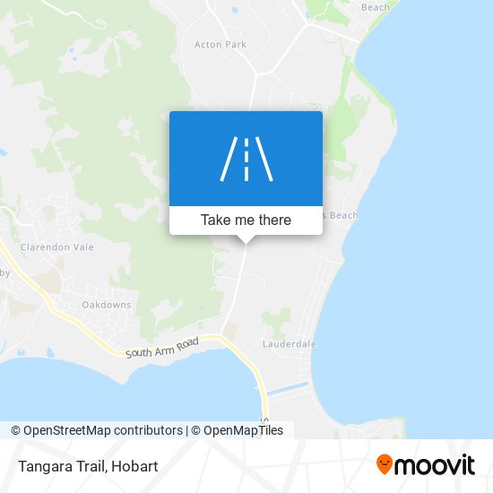 Tangara Trail map