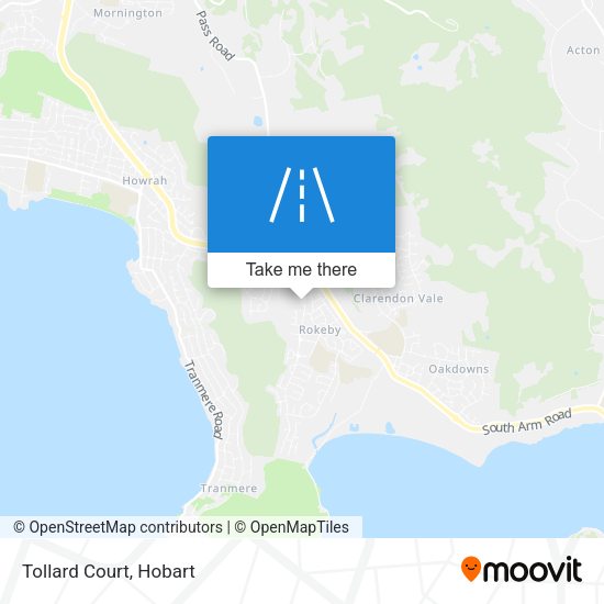 Tollard Court map