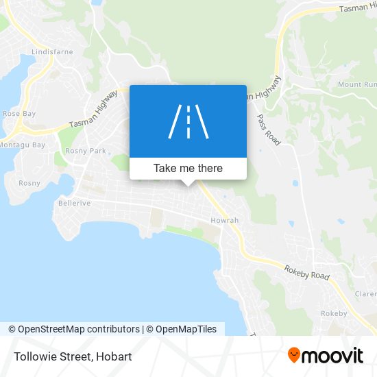 Tollowie Street map