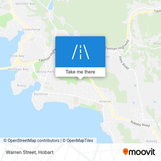 Warren Street map