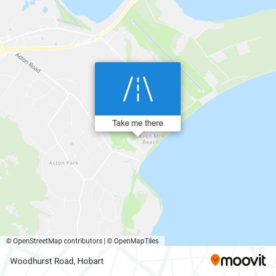 Mapa Woodhurst Road