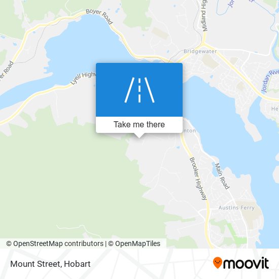 Mount Street map