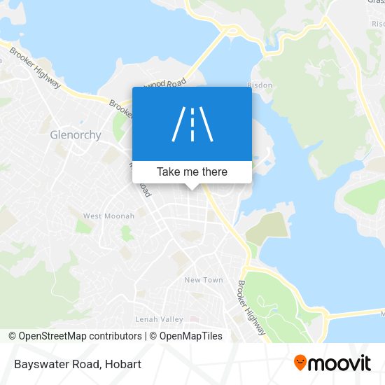 Bayswater Road map