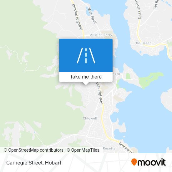 Carnegie Street map