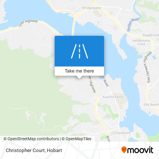 Christopher Court map