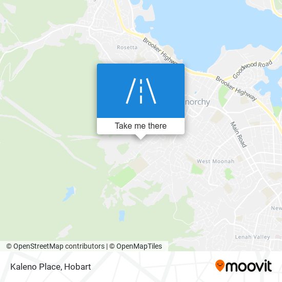 Kaleno Place map