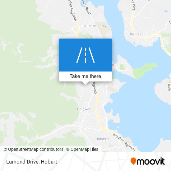 Lamond Drive map