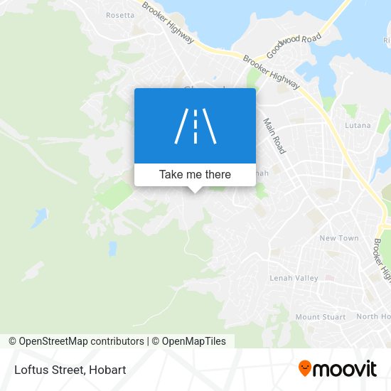 Loftus Street map