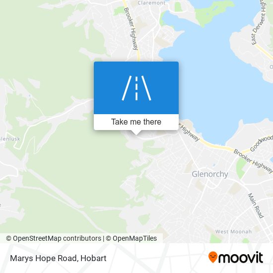 Mapa Marys Hope Road