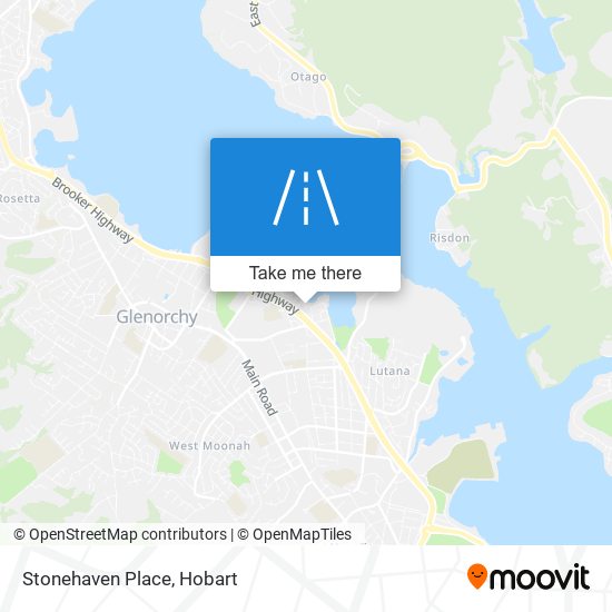 Stonehaven Place map