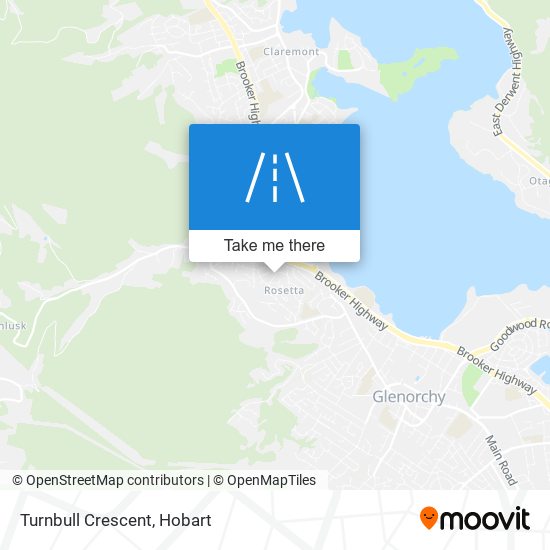 Turnbull Crescent map