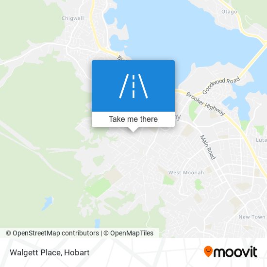 Walgett Place map