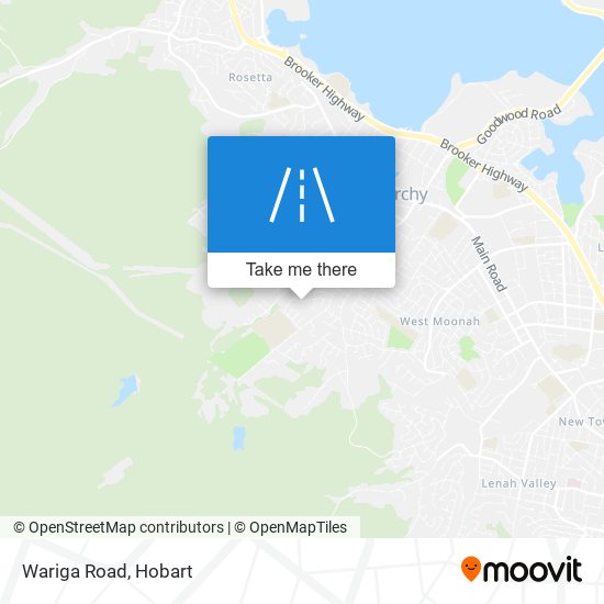 Mapa Wariga Road