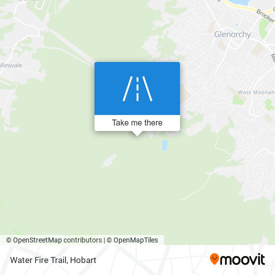 Water Fire Trail map