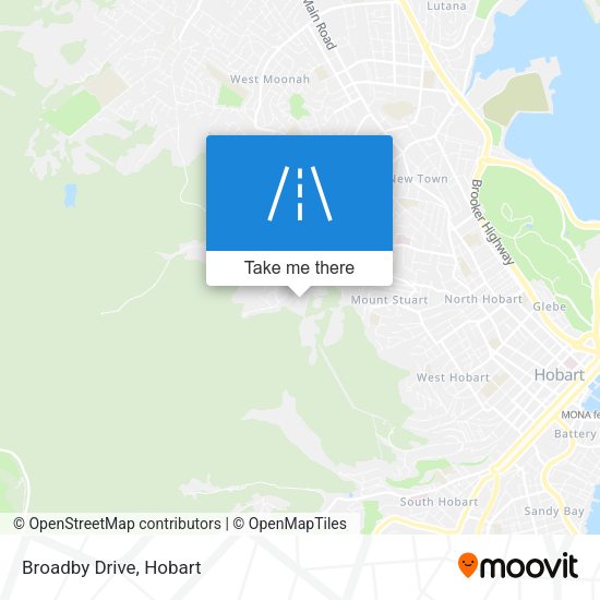 Broadby Drive map