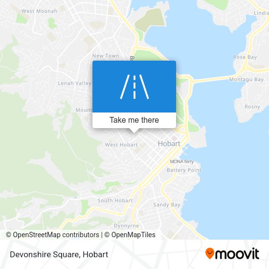 Devonshire Square map