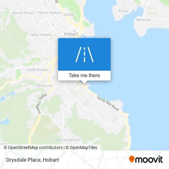 Drysdale Place map