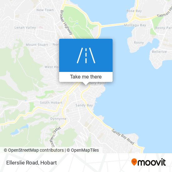 Ellerslie Road map