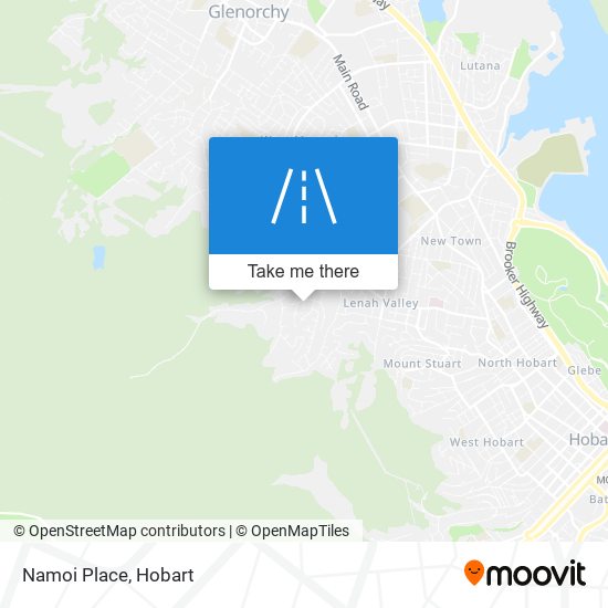 Namoi Place map