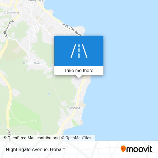 Nightingale Avenue map