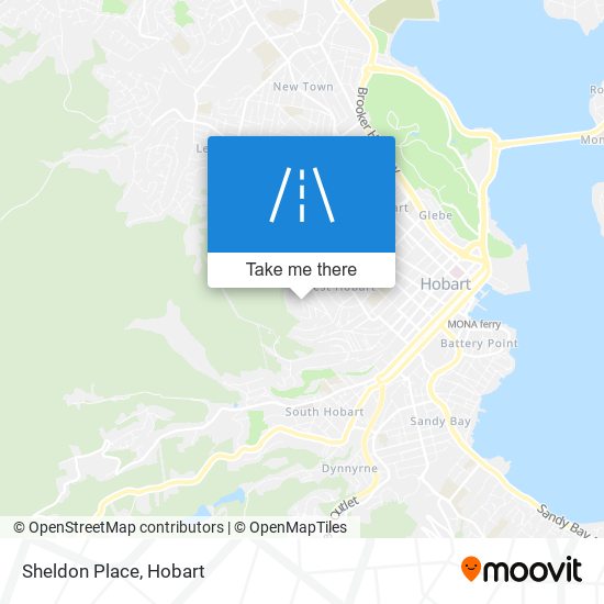 Sheldon Place map