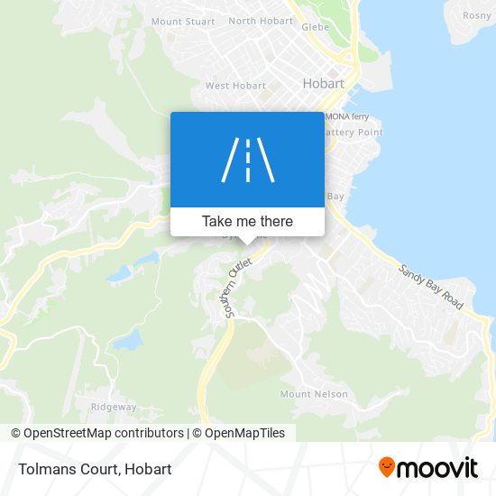 Tolmans Court map