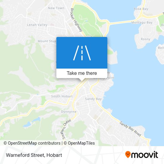 Warneford Street map