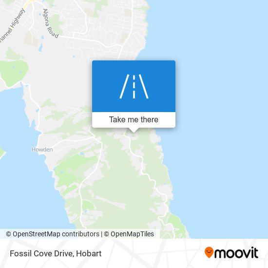 Mapa Fossil Cove Drive