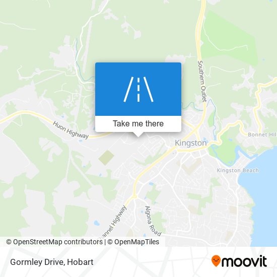 Gormley Drive map