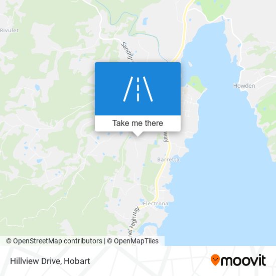 Hillview Drive map