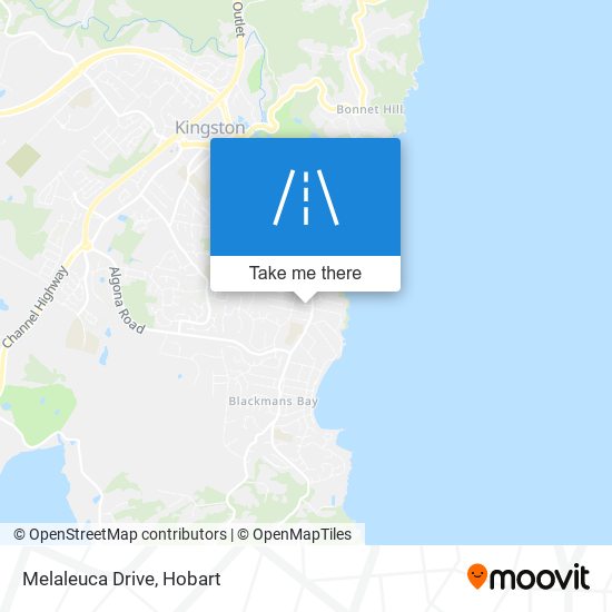 Mapa Melaleuca Drive