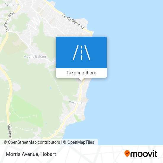 Morris Avenue map