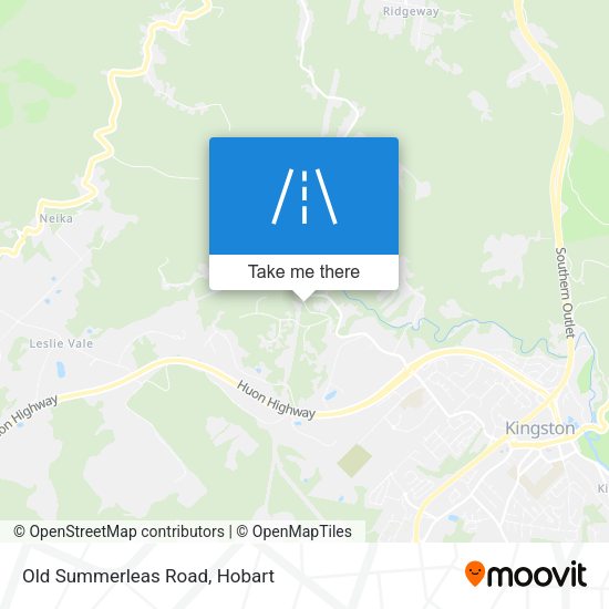 Old Summerleas Road map