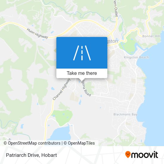 Patriarch Drive map