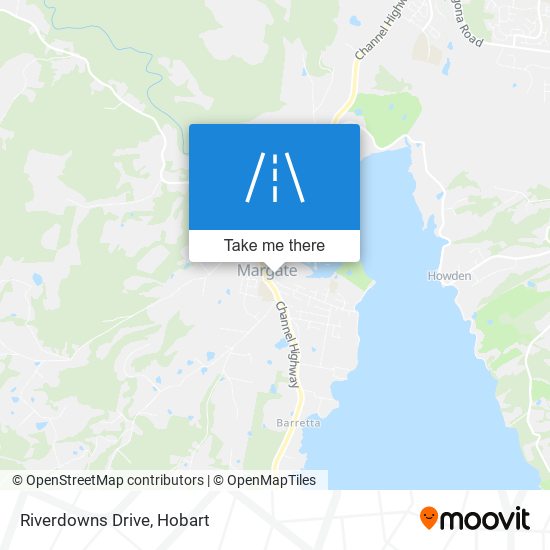 Mapa Riverdowns Drive