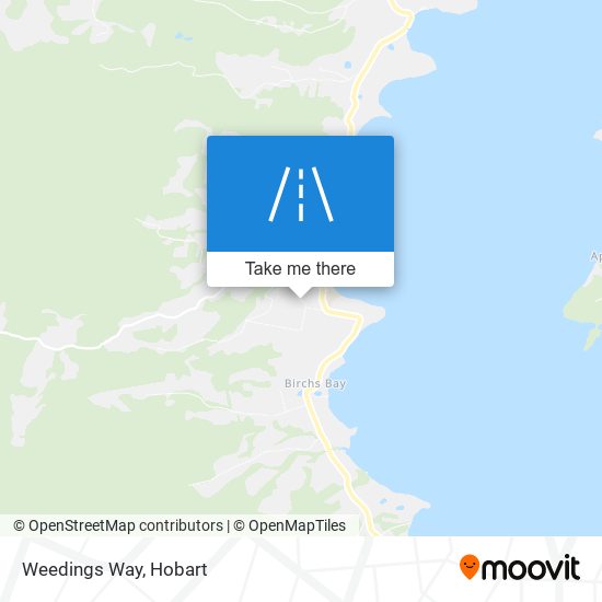 Weedings Way map