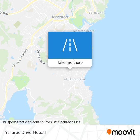 Yallaroo Drive map