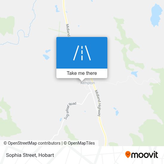 Sophia Street map