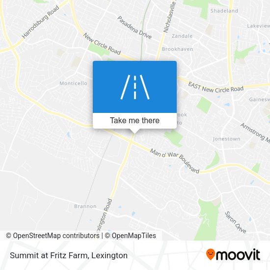 Summit at Fritz Farm map