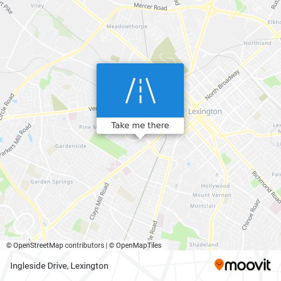 Ingleside Drive map