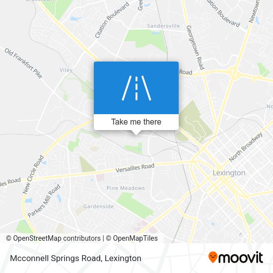 Mapa de Mcconnell Springs Road