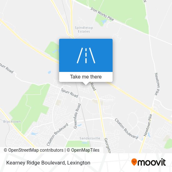Kearney Ridge Boulevard map