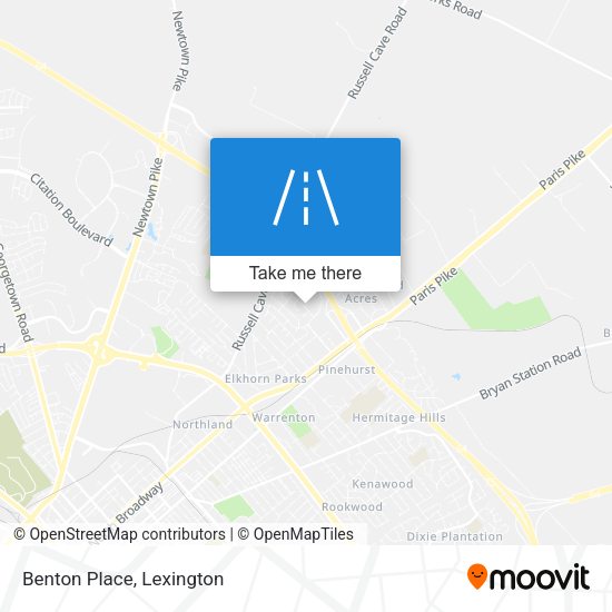 Mapa de Benton Place
