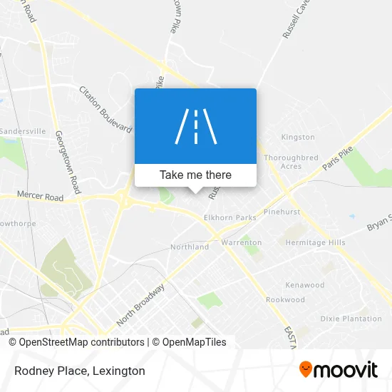 Rodney Place map