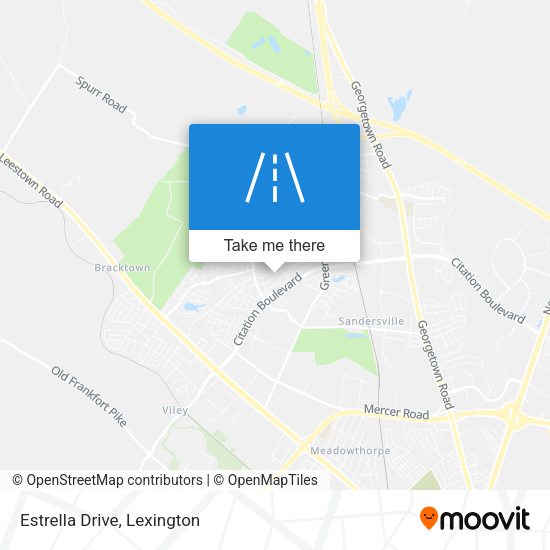 Mapa de Estrella Drive